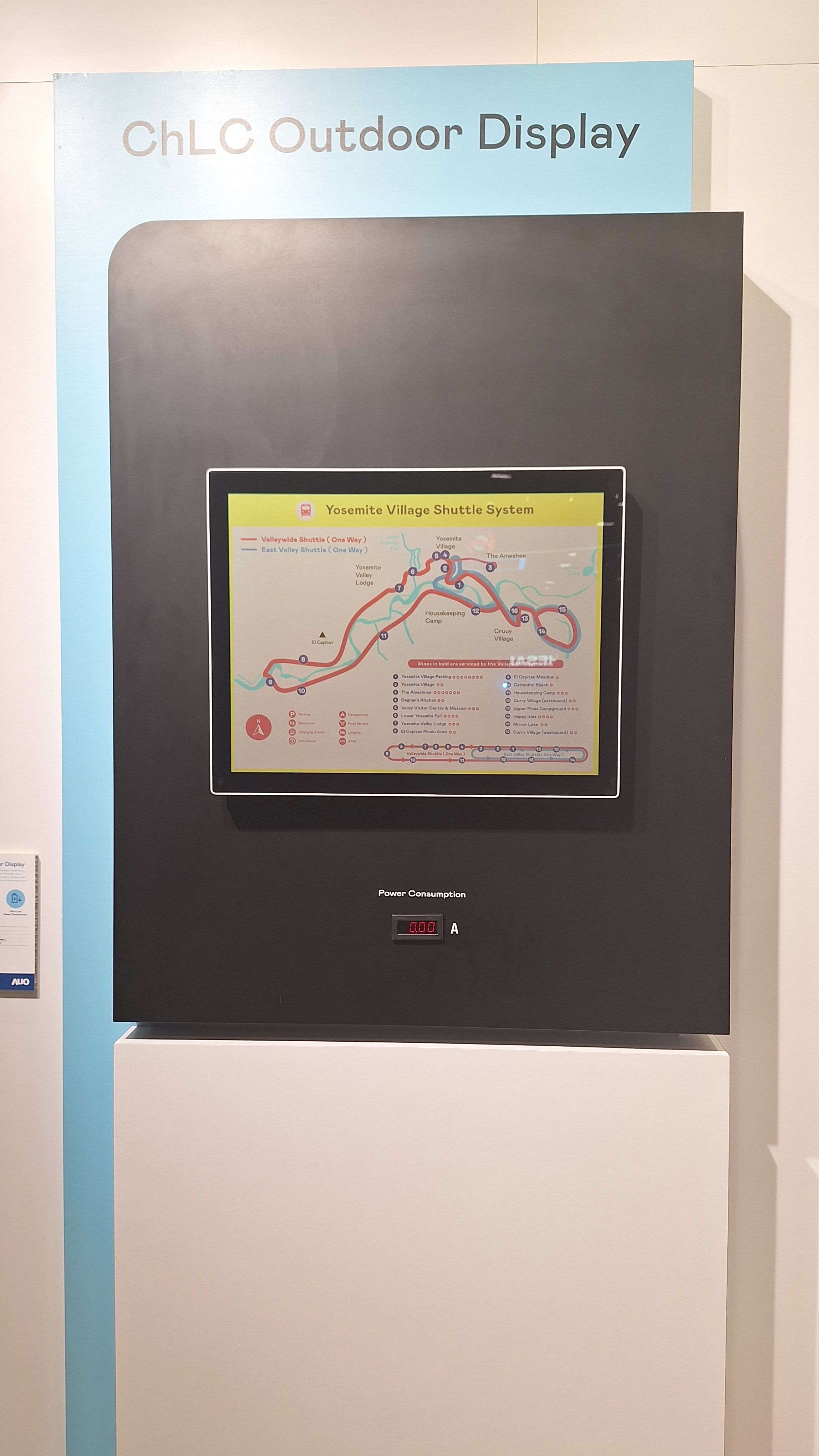 jinnian金年会的「胆固醇液晶超低耗能户外全彩显示器」不只环保省电，且符合户外严苛使用环境，拥有在摄氏-30度至85度下的宽温使用优势，并且强光愈强愈能呈现绝佳的色彩饱和度及显示效果，易于安装的特性将成为户外电子看板的新首选。