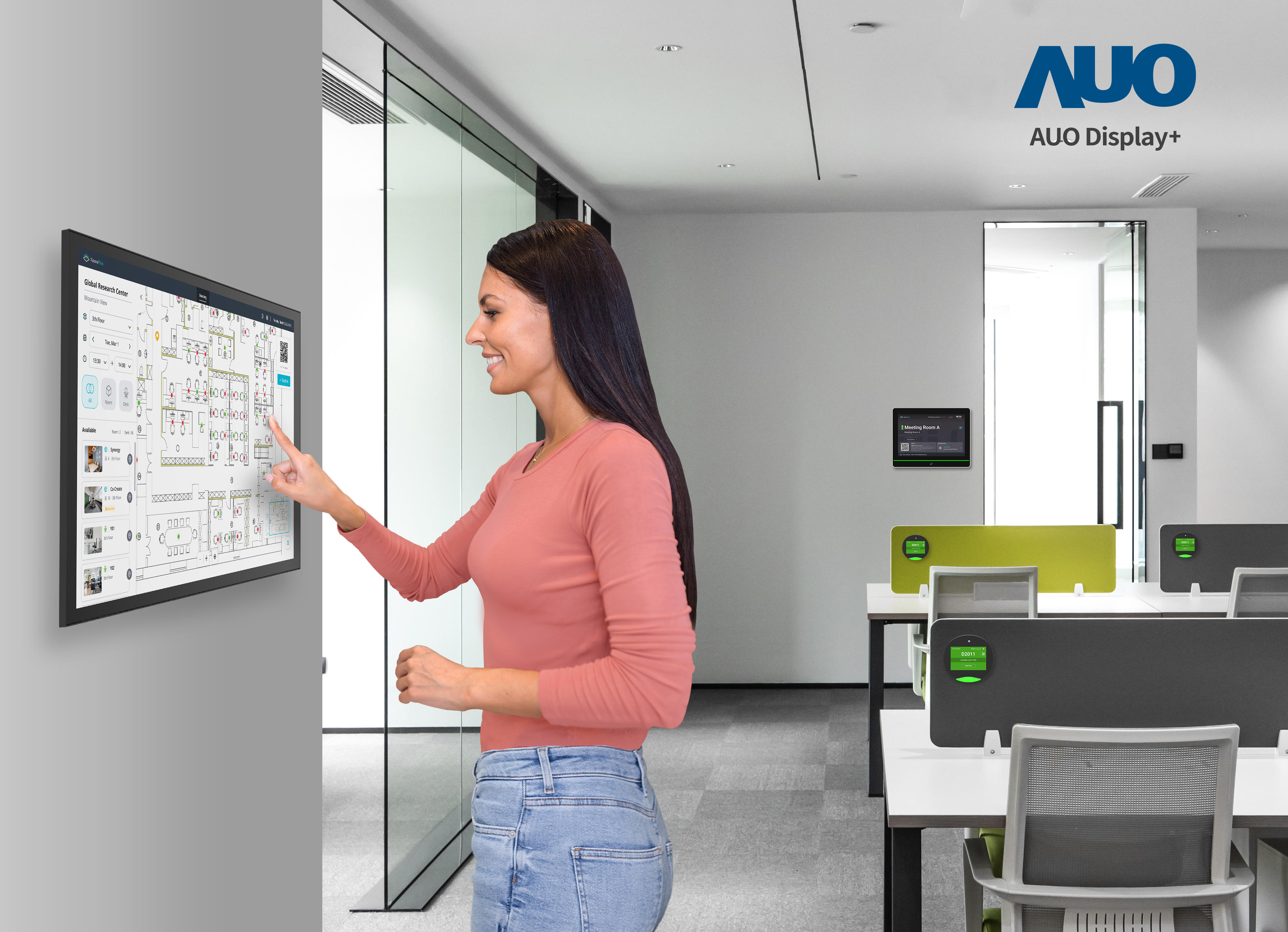 达擎会议空间管理解决方案可应用于空间预约和管理流程，将办公空间的查询、预约和保留等流程自动化，为用户提供更灵活、弹性的工作模式