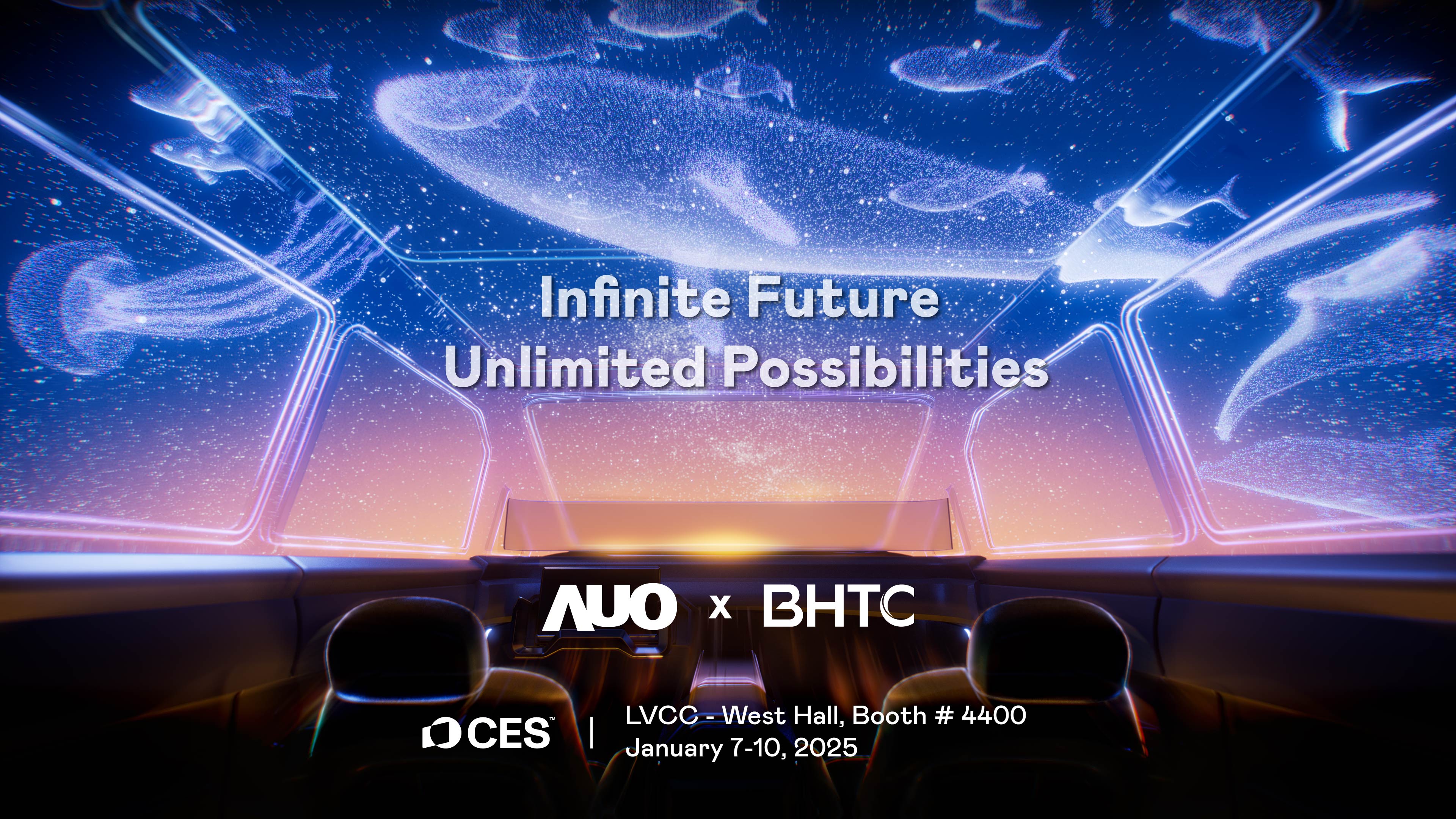 jinnian金年会以Infinite Future, Unlimited Possibilies为主题，联合BHTC于CES 2025扩大规模展出