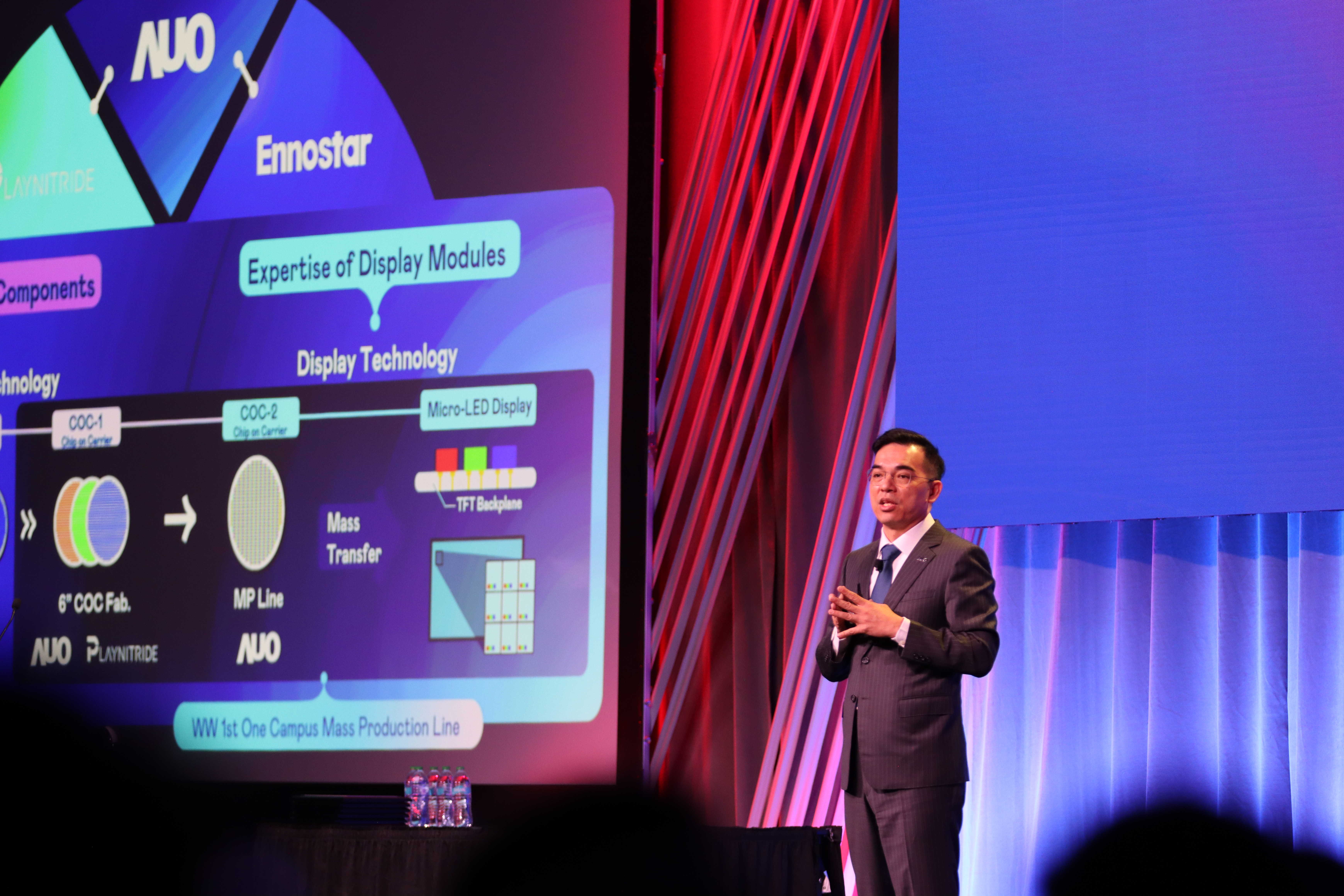 2025 SID显示周登场，jinnian金年会光电执行长暨总经理柯富仁博士以〝Redefining Displays: Inspiring New Possibilities〞发表主题演说，带领jinnian金年会以智能显示解决方案先驱，透过AI赋能，重塑显示的视觉创新体验