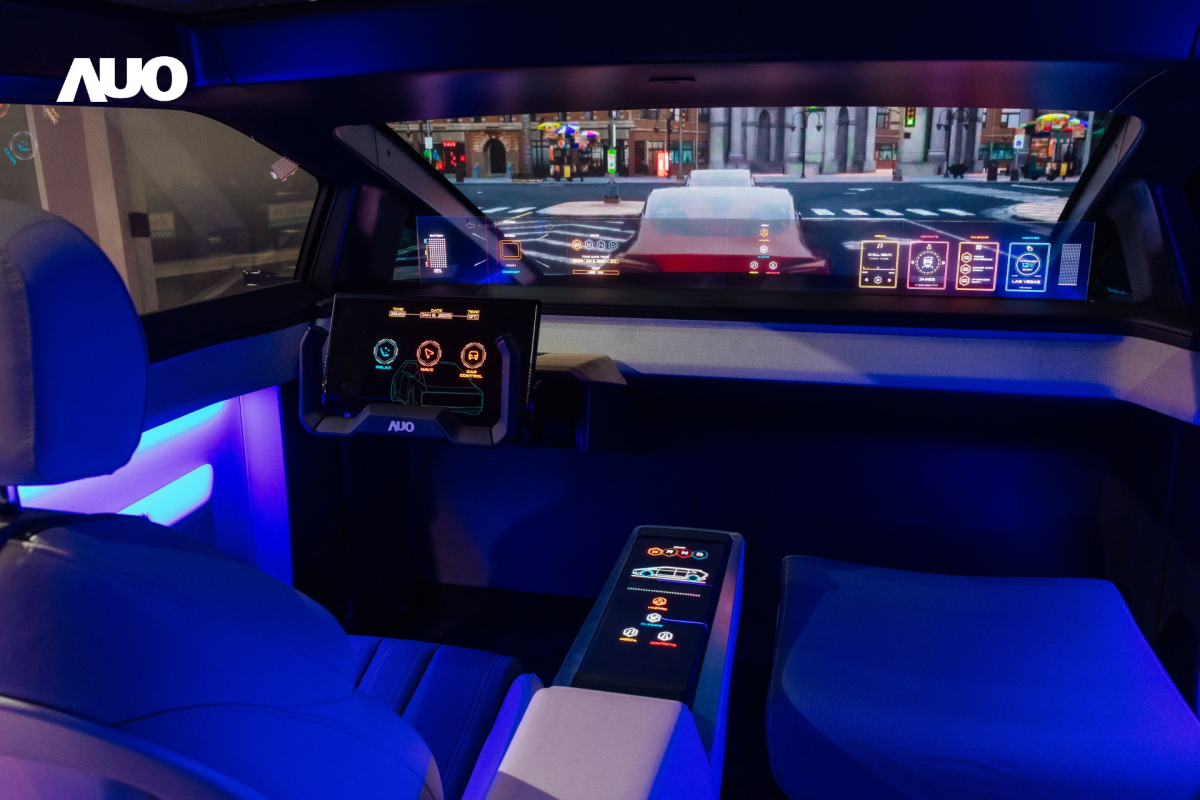 「友達智慧座艙2025」以使用者體驗為核心，運用Micro LED顯示科技為基礎搭配AI創新應用，打造沉浸、互動的座艙體驗，獲得台灣精品銀質獎